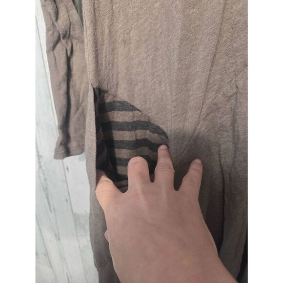 Chalet Cotton Blend Asymmetrical Handkerchief Hem Goblincore Dress Sz. M - Picture 4 of 7